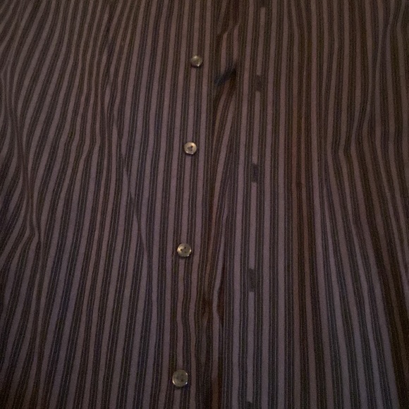 BCBG Mens Button Up Dress Shirt - Picture 3 of 4